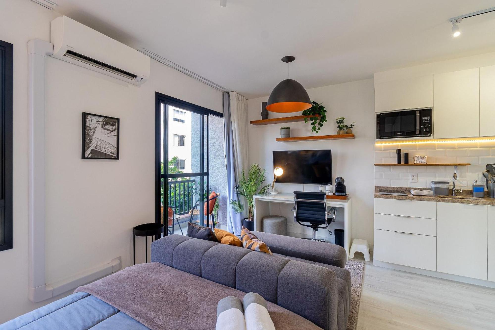 Апартаменты Oba 165 Loft Calixt Pinheiros Сан-Пауло Экстерьер фото